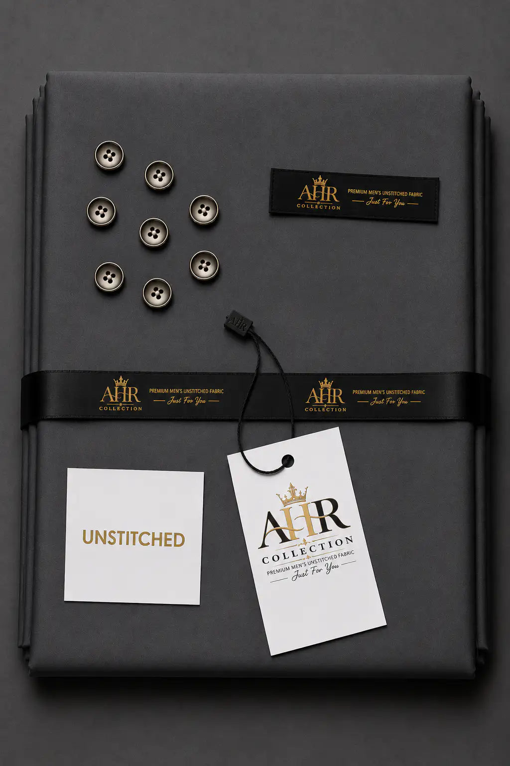 - Premium Boski Charcoal Grey -AHR Collection 